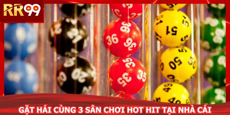 Gặt hái cùng 3 sân chơi hot hit tại nhà cái